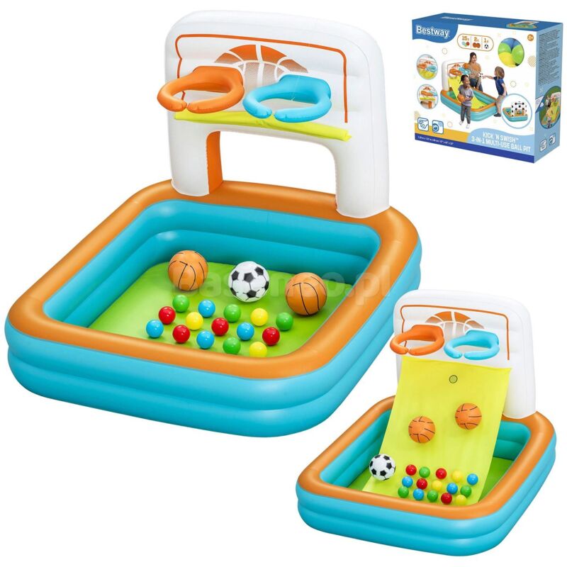 Aire de jeux gonflable avec balles 120 x 107 x 84 cm Bestway 52728