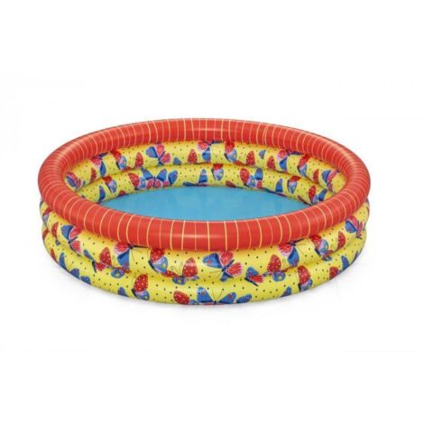 Bestway Piscine Gonflable Papillons Multicolore 168x38 cm