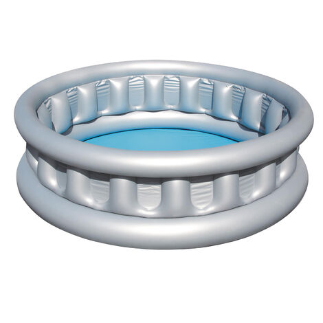 Bestway Piscine gonflable pataugeoire ronde Soucoupe Volante diamètre 152 cm x 43 cm.