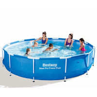 Bestway Piscine gonflable ronde Steel Pro avec cadre en acier
