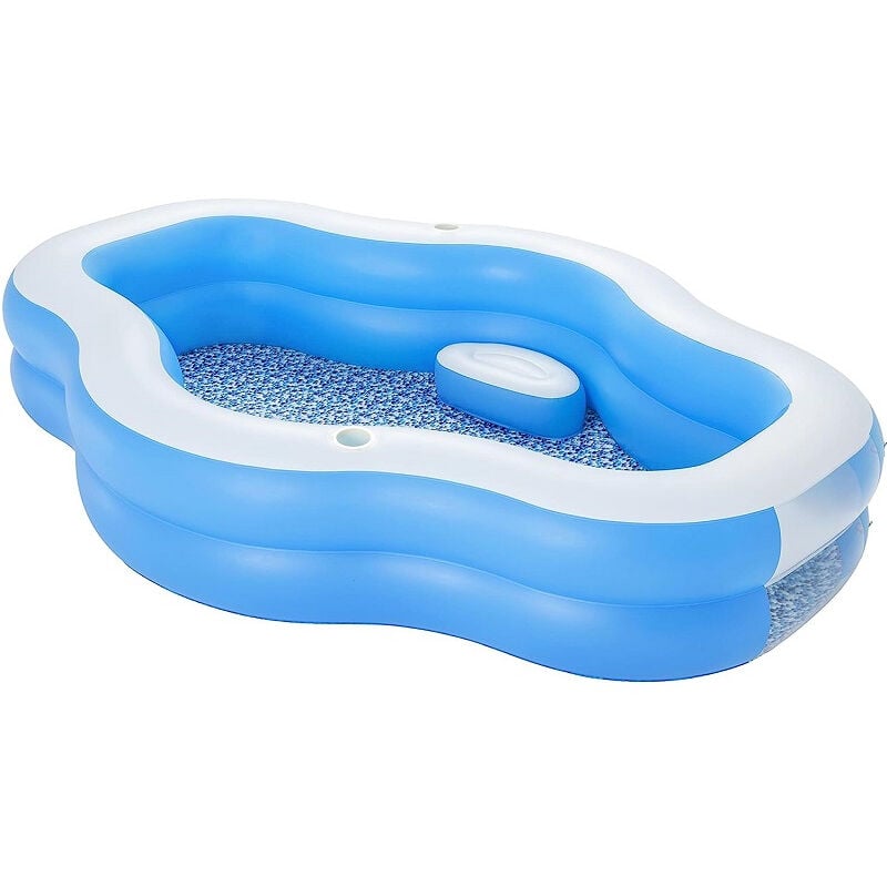 Bestway - Piscine gonflable Splash View avec sièges et hublot