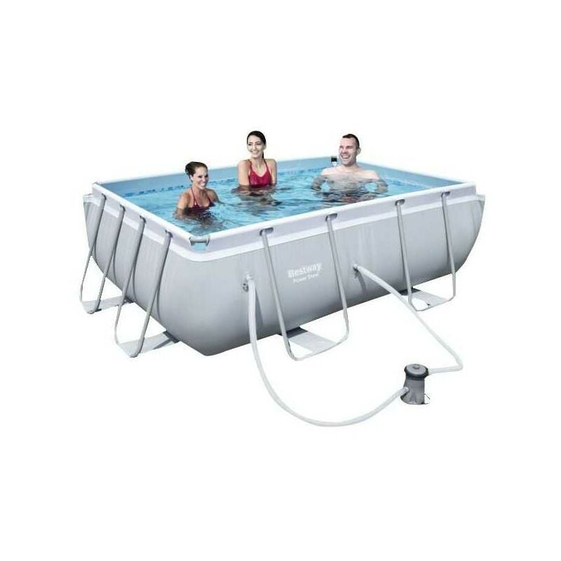 Bestway - Filtre Piscine Acier Rectangulaire 1C 282X196 h 84 BW56629