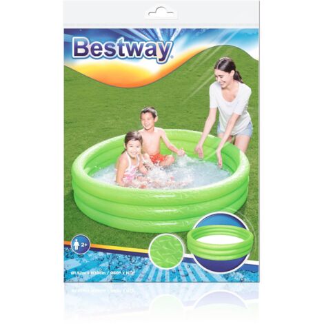 Bestway Planschbecken grün 3-Ring Pool