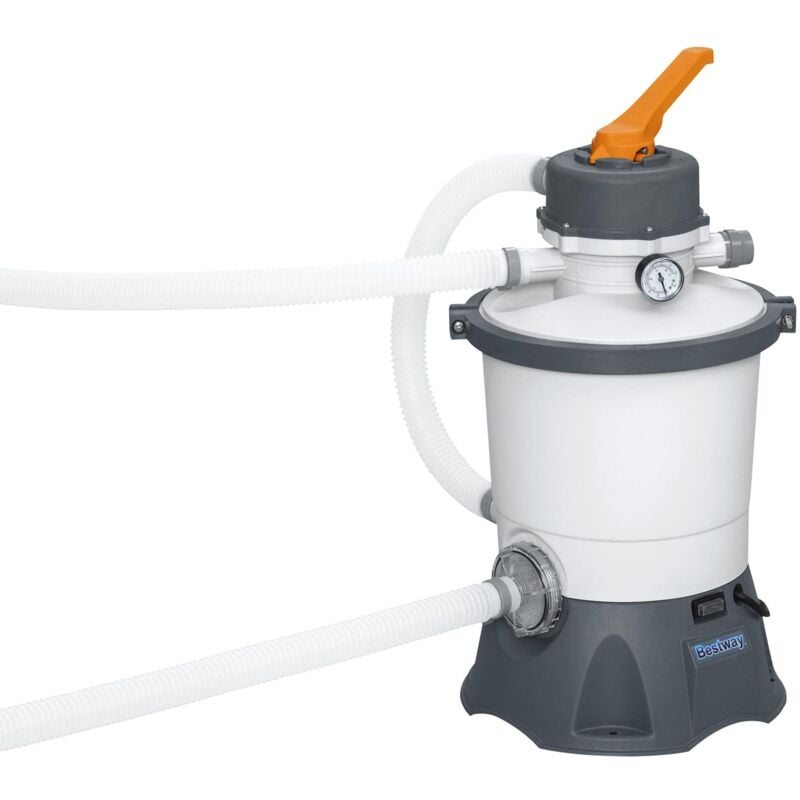 Pompe de filtration à sable 3,028 m3/h avec balles filtrantes Polysphères (4 sachets) - Bestway