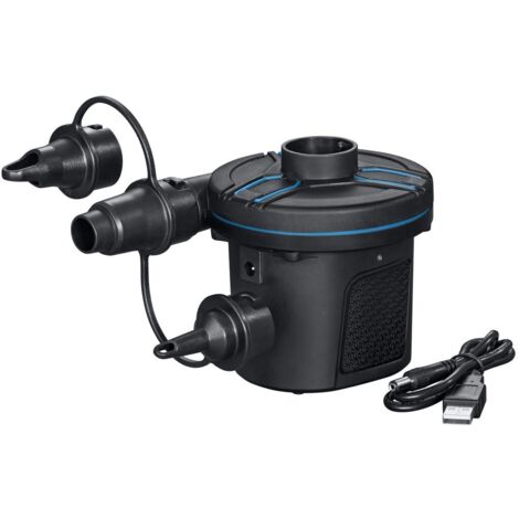 Bestway Pompe Électrique Rechargeable Multicolore Noir Bleu
