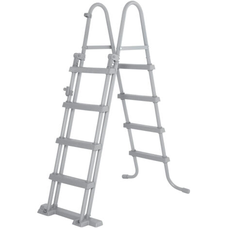 Bestway Pool Leiter Flip & Lock  122 cm Höhe