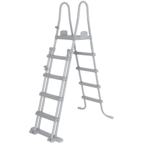 Bestway Pool Leiter Flip & Lock  132 cm Höhe