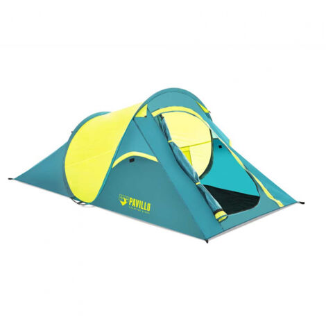 AC-DECO Bestway Pop Up Wurfzelt Coolquick grün 220 x 120 cm - 2 Personen - Sofortzelt für Trekking und Camping