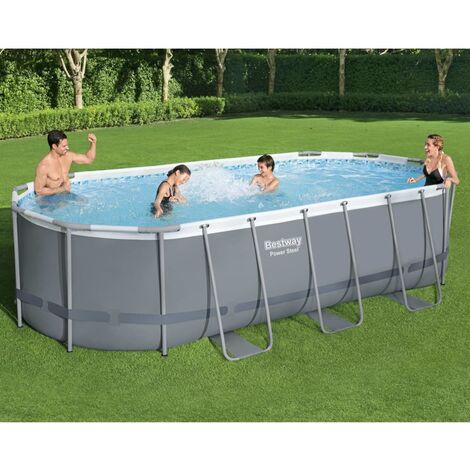 aufstellpool oval bestway