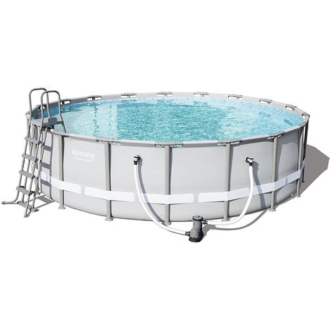 Bestway Power Steel Pool 549 X 132 Cm Stahlrahmenpool Komplettset