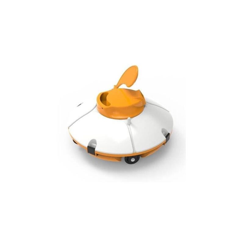 BESTWAY Robot aspirateur Frisbee - Pour piscine a fond plat - 5 x 3 m