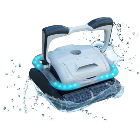 Bestway – Robot nettoyeur de piscine électrique – Nettoyage fond, parois et ligne d'eau – Pour piscines jusqu'à 200 m² – Longueur câble 18 m