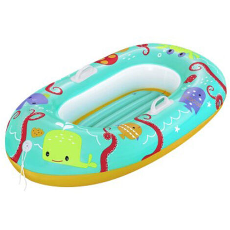 Bestway Schlauchboot 110 x 64 x 25 cm Tropical Crew Baby Boat  für Kinder ab 3 Jahren