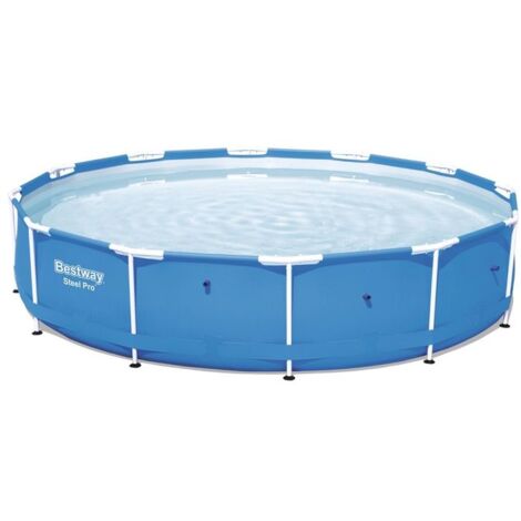 Bestway Set Piscina con Telaio Steel Pro 366x76 cm