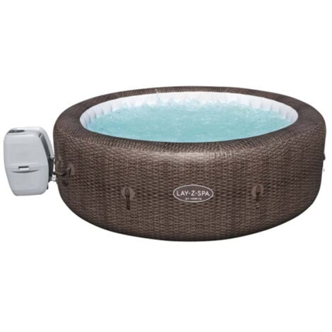 Spa gonflable Bestway Lay-Z-Spa St Moritz rond 5 à 7 places Airjet