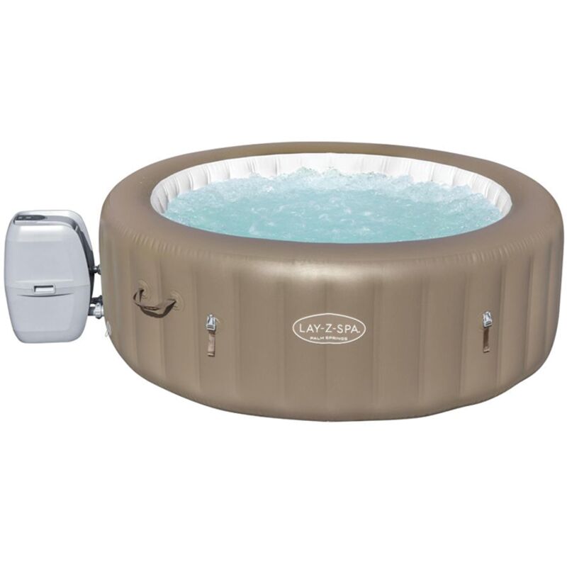 Bañera Hidromasaje Hinchable Lay-Z Spa Palm Spring Airjet 6 Personas Bestway 196X71Cm 60017