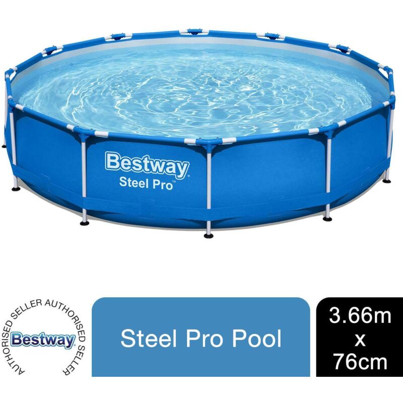 Bestway Swimming Pool Steel Pro Frame 366x76 cm