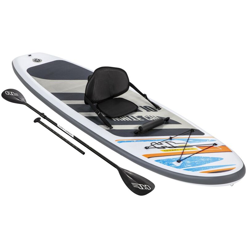 

Tabla paddle surf con remo y asiento white cap 305x84x12 cm