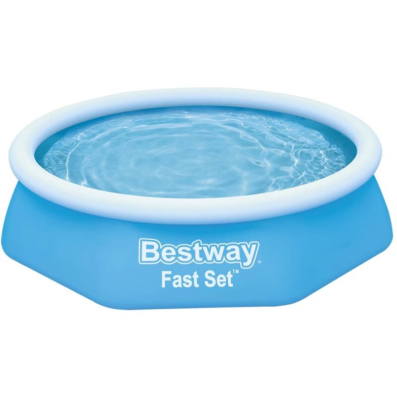 Bestway Tapis de sol pour piscine Flowclear 274x274 cm - Bleu