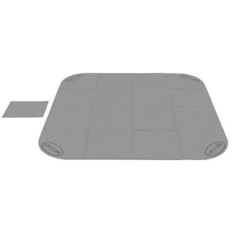 BESTWAY - Tapis de sol pour spa carré ou rond Lay-Z-Spa 196 x 196 cm