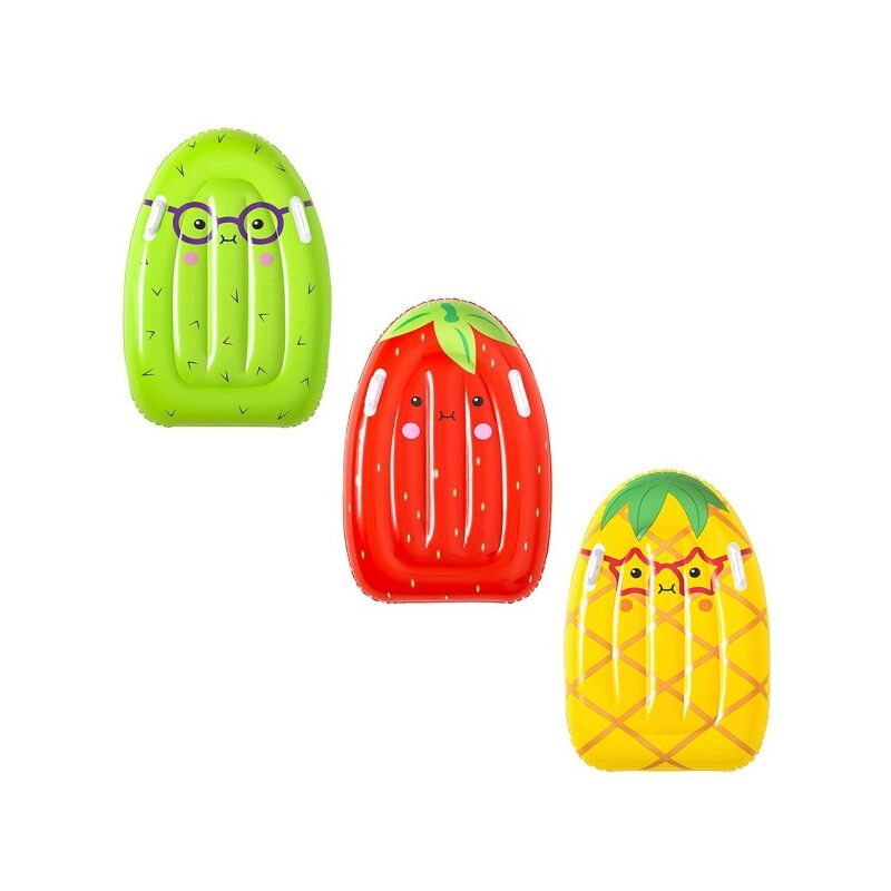 Tabla De Natación Bestway Kiwi Fresa Piña Colchón Tabla Hinchable Infantil