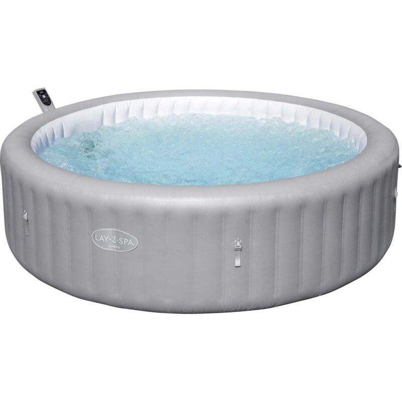Bestway Whirlpool Outdoor Für 8 Personen Lay-z-spa Hawaii Airjet Wifi Ø 236 X 71 Cm Whirlpool