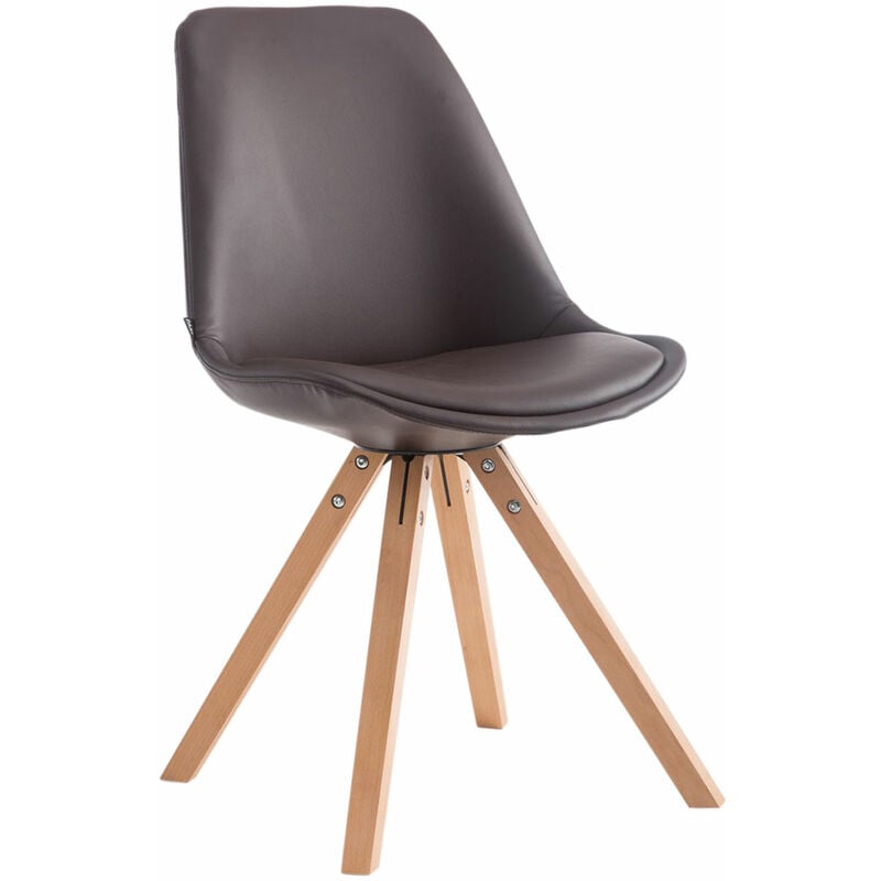 

CLP - Silla de Comedor Laval Square Marrón Natural