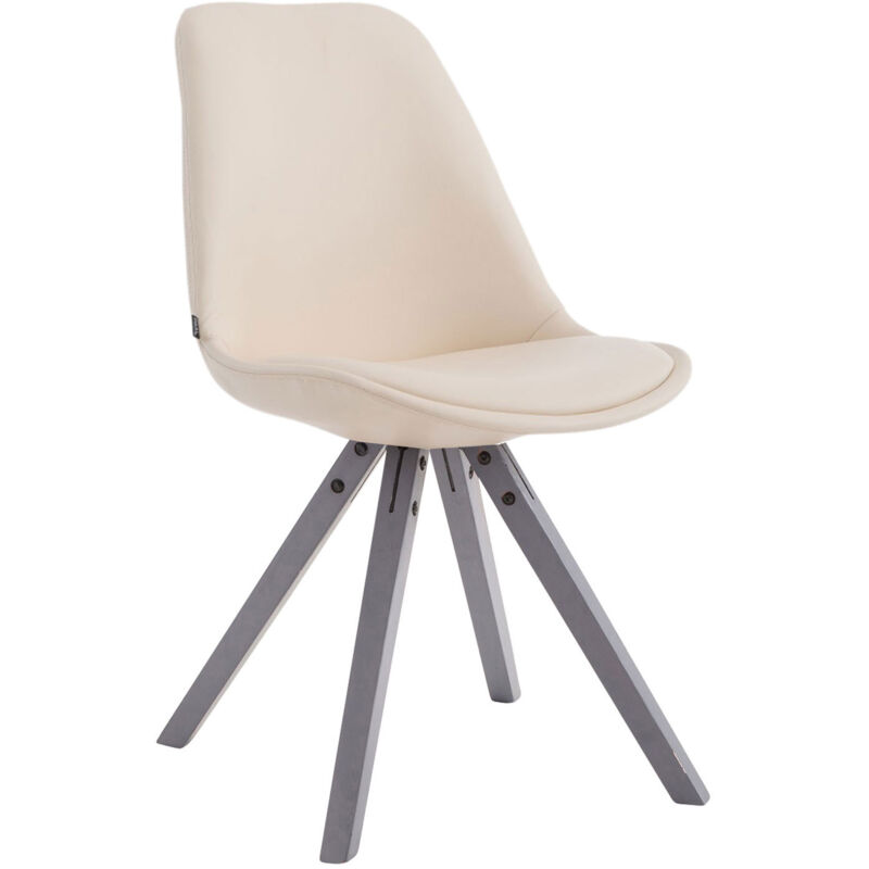 

CLP - Silla de Comedor Laval Square Crema Gris