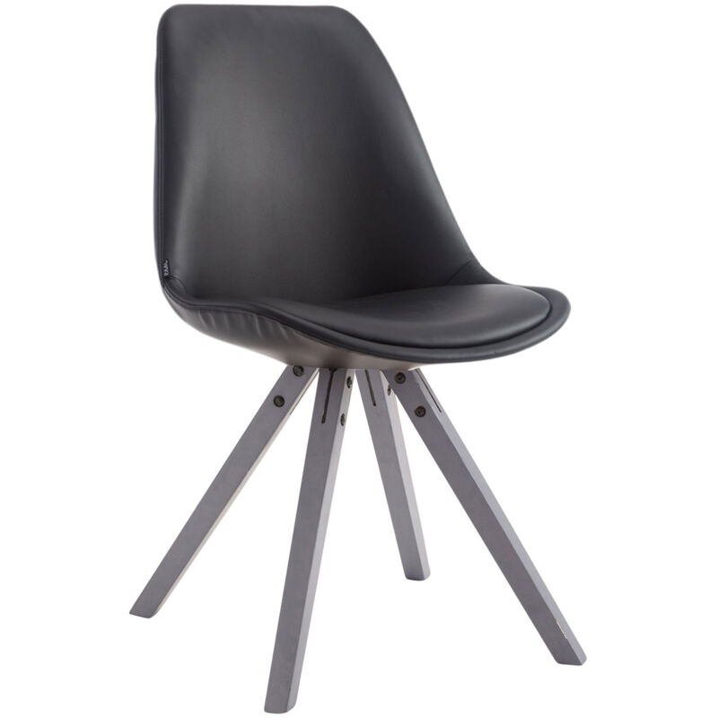 

CLP - Silla de Comedor Laval Square Negro Gris