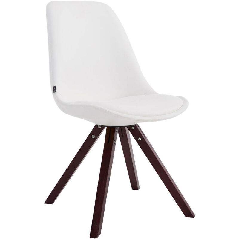 

CLP - Silla de Comedor Laval Square Blanco Cappuccino (roble)