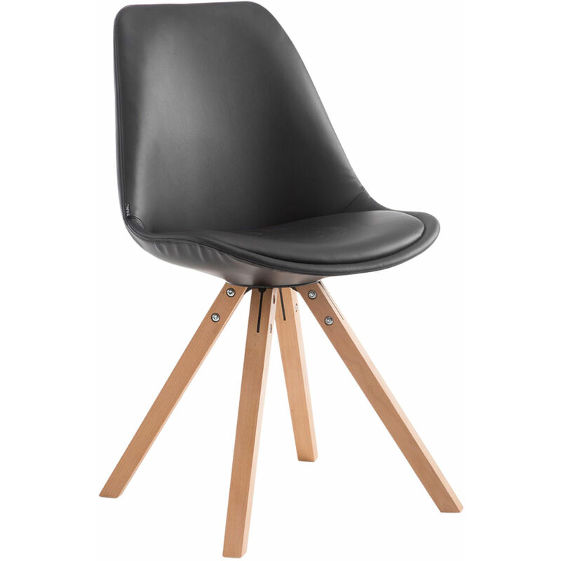 

CLP - Silla de Comedor Laval Square Negro Natural (roble)