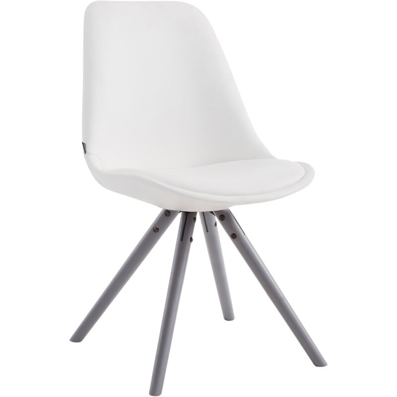 

Silla de Comedor Laval Rund Blanco Gris