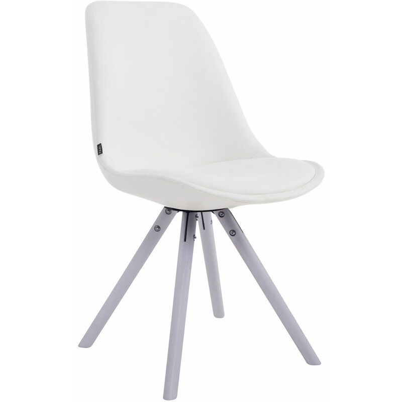 

CLP - Silla de Comedor Laval Rund Blanco Blanco (roble)