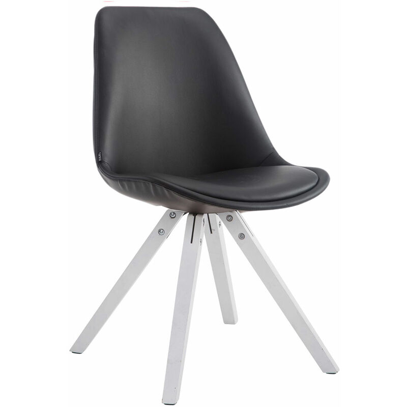 

CLP - Silla de Comedor Laval Square Negro Blanco (roble)