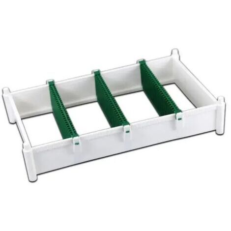 BET-132 contenitori anti-statici per circuiti stampati, supporti LCD in vetro, piastre a slot per PCB, palette in plastica