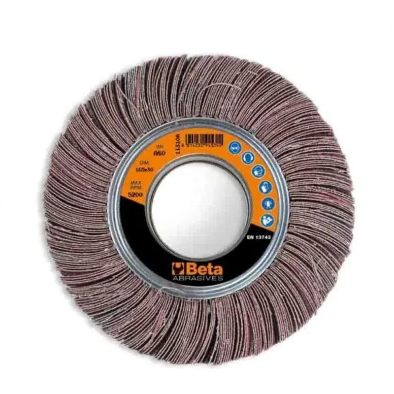 Beta - 11310C Roue à lamelles avec alésage en corindon - 200 x 30 mm - 80