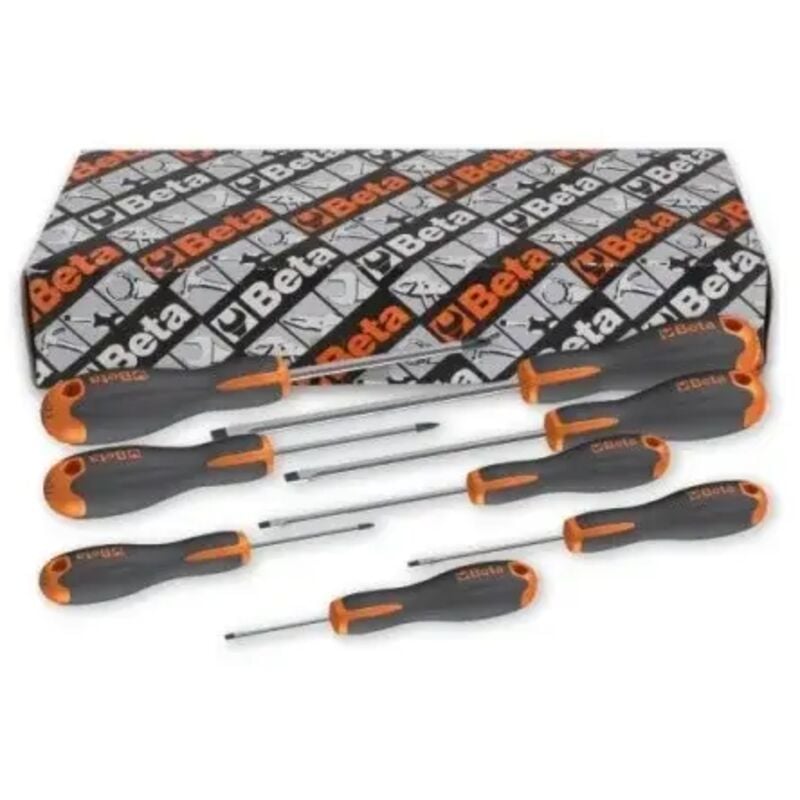 Beta - 1203E/S10 Evox jeu de tournevis fendus et cruciformes ph 10 pcs.