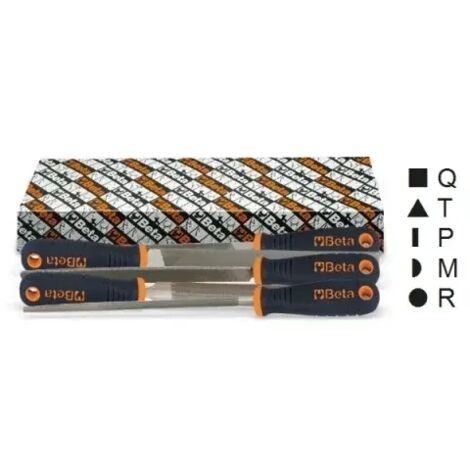 Beta 1719BMX8/S5 Set de limes à coupe douce 5 Pcs.