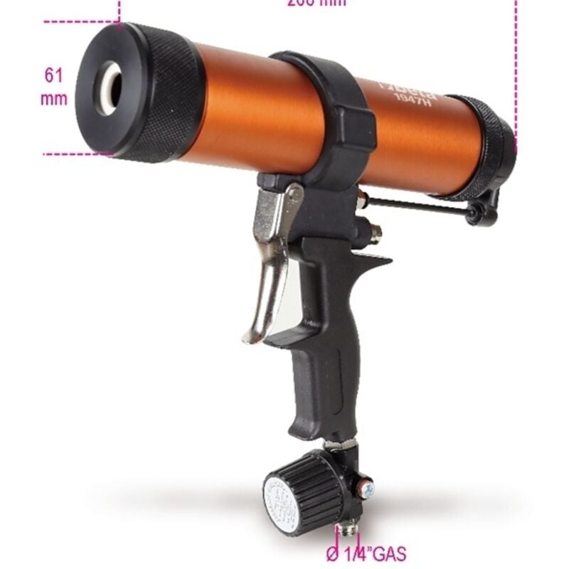Beta - 1947H Pistolet à mastic pneumatique - 300/310 ml
