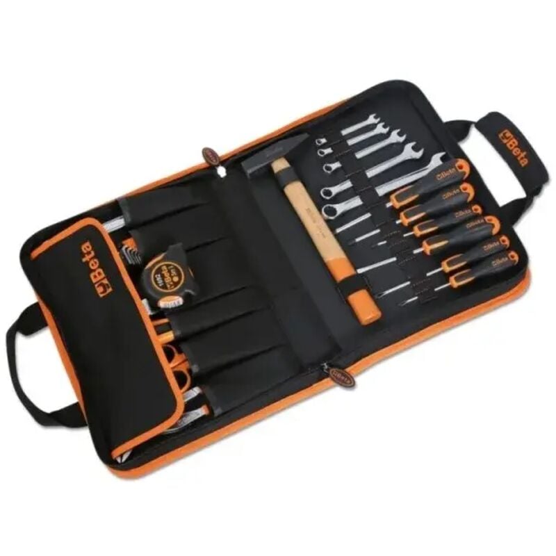 Beta 2001/BZ27 vu Mallette pliante avec assortiment de 27 pièces