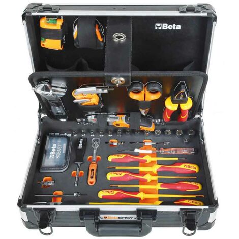 Beta 2054BM-74 Valigia con assortimento di 74 utensili