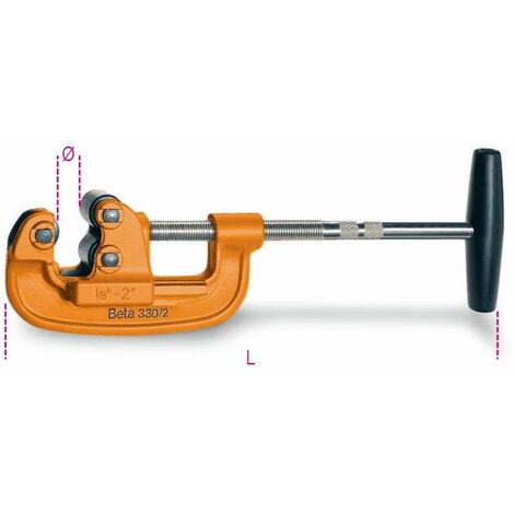 Beta 330/2 - Tagliatubi per Tubi Gas in Acciaio - 1 Pezzo