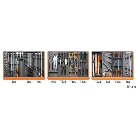 Beta BW MS5 Termoformato morbido con assortimento 31 Pz.