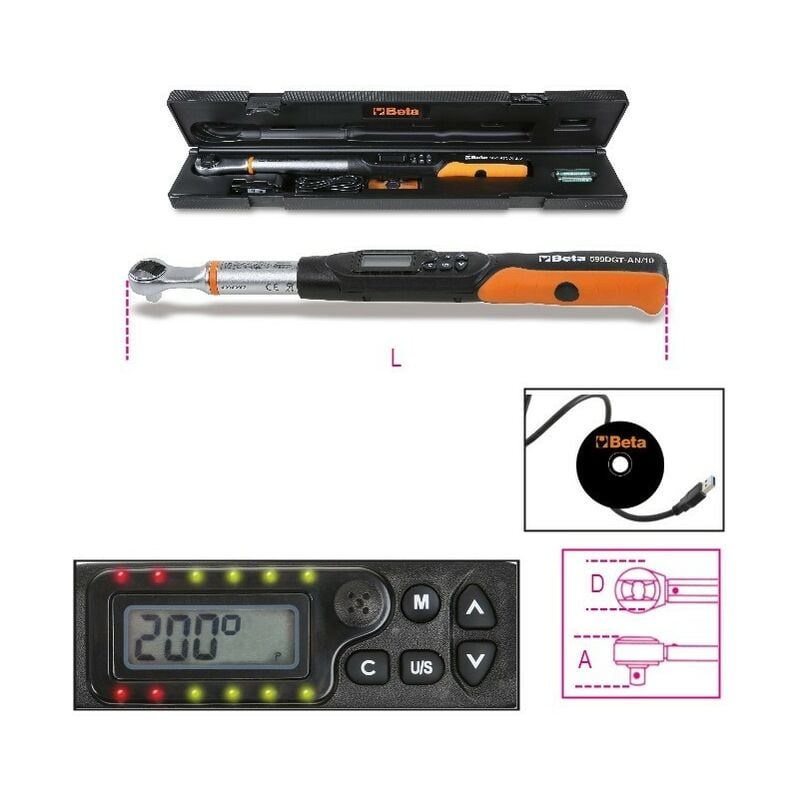 Beta - 599DGT-AN/10 Chiave dinamometrica