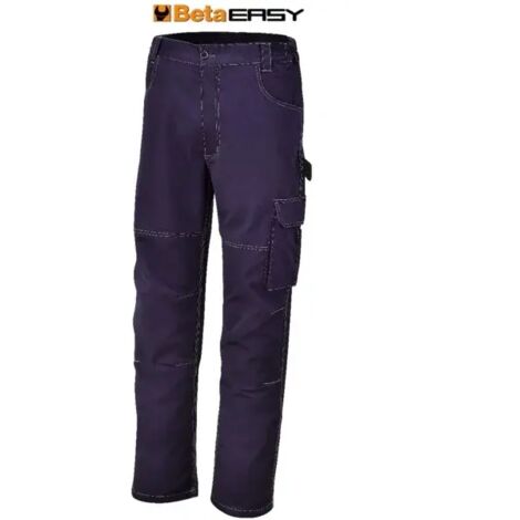 BETA 7840BL XS - Pantaloni da Lavoro in t/c Twill 245 g, Blu