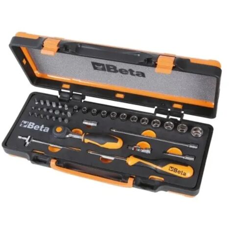 Beta 900/C12MR Assortimento chiavi a bussola ed accessori in valigetta 39 Pz.