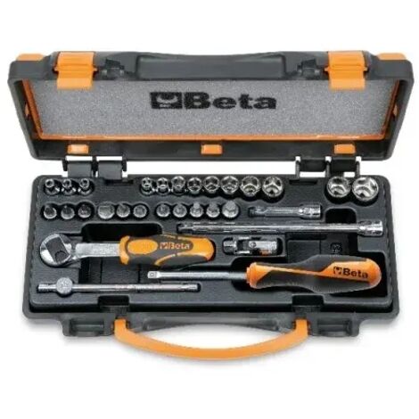 Beta 900MC/C24 Assortimento chiavi a bussola e a giravite in valigetta 30 Pz.