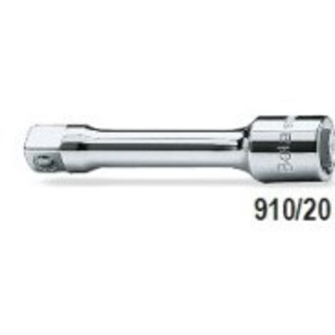 Beta 910/20 - Prolunghe con attacchi quadri maschio e femmina 3/8" cromate