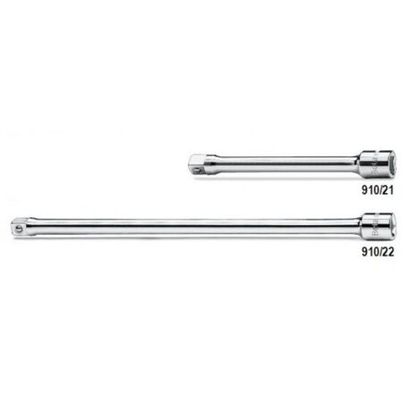 Beta 910/21 - Prolunghe con attacchi quadri maschio e femmina 3/8" cromate