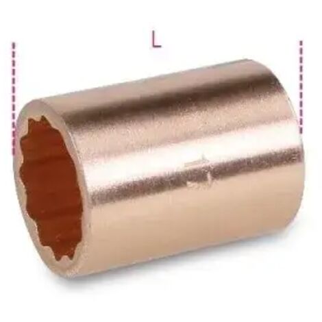 Beta 911BA Chiave a bussola poligonale antiscintilla 3/8" - 6 mm